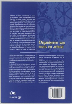 Organiseren van mens en arbeid achterkant