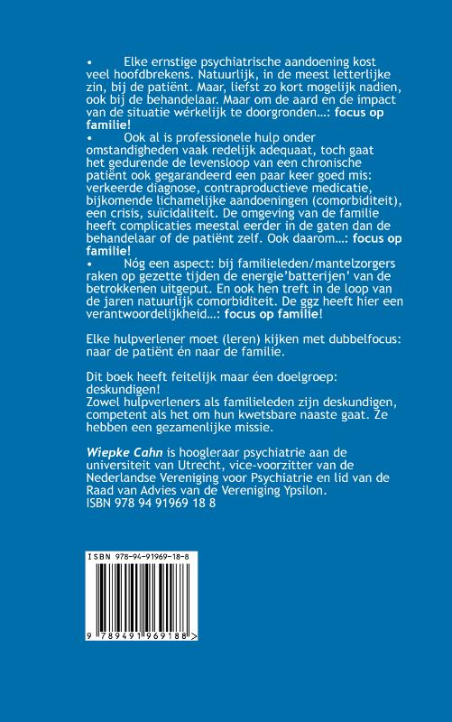 Focus op familie bij behandeling van psychiatrische problematiek achterkant