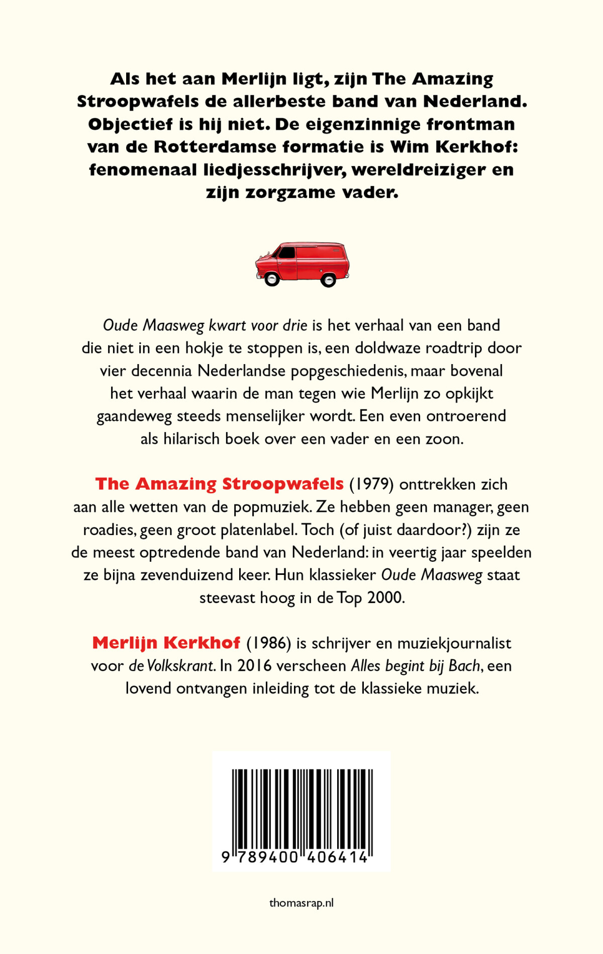 Oude Maasweg kwart voor drie achterkant