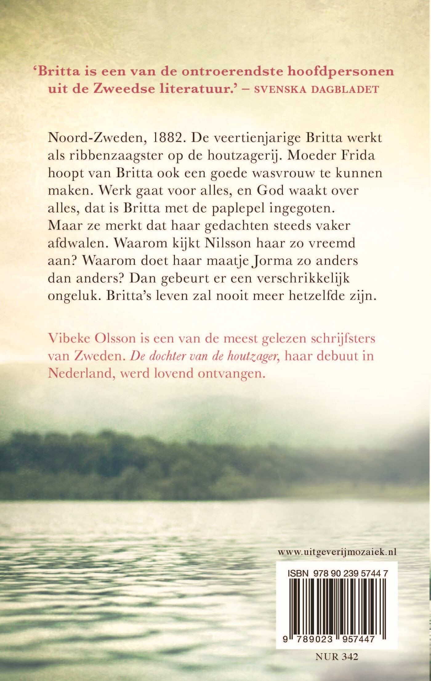 Het lied van de houtzagerij achterkant