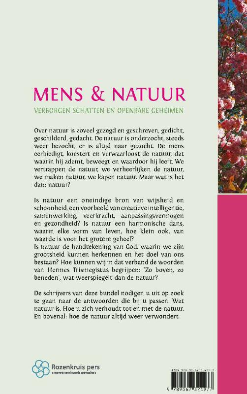 Mens en natuur / Symposionreeks / 48 achterkant