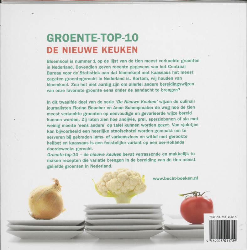 Groenten top-10 / De nieuwe keuken achterkant