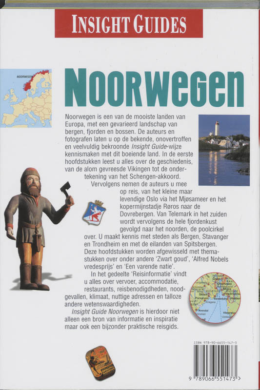 Noorwegen / Nederlandse editie / Insight guides achterkant