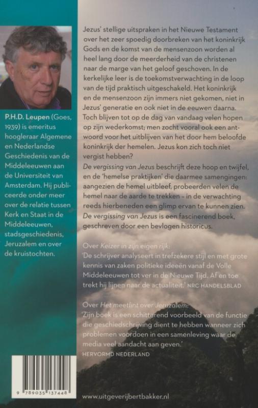 De vergissing van Jezus achterkant