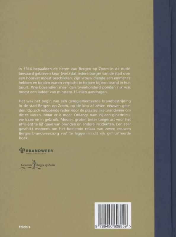 700 Jaar brandweerzorg achterkant