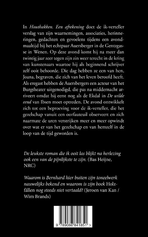Houthakken achterkant