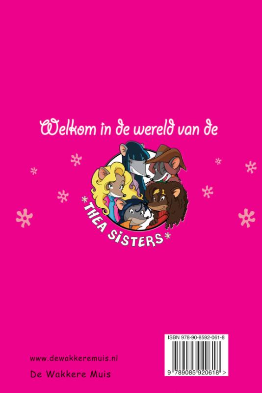 De Thea Sisters op avontuur / Thea Stilton / 2 achterkant