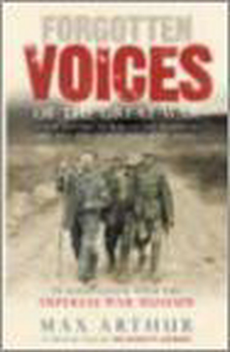 boekenbalie_9780091882099_cover Forgotten Voices Of The Great War