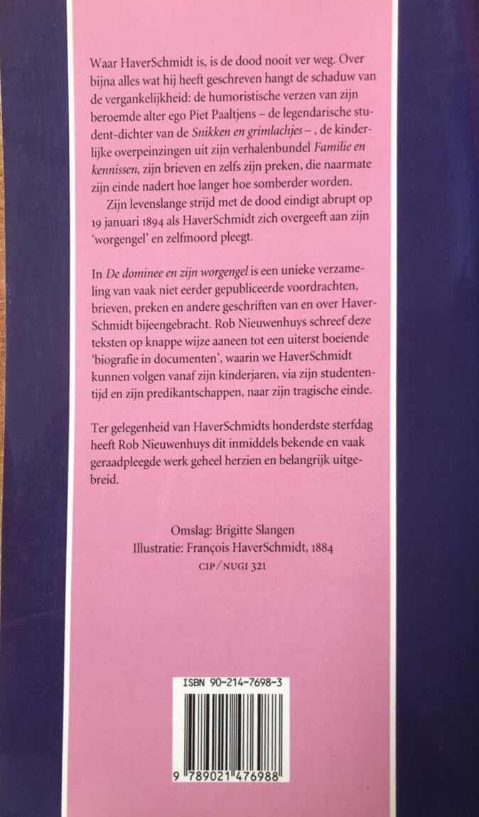 De dominee en zijn worgengel achterkant