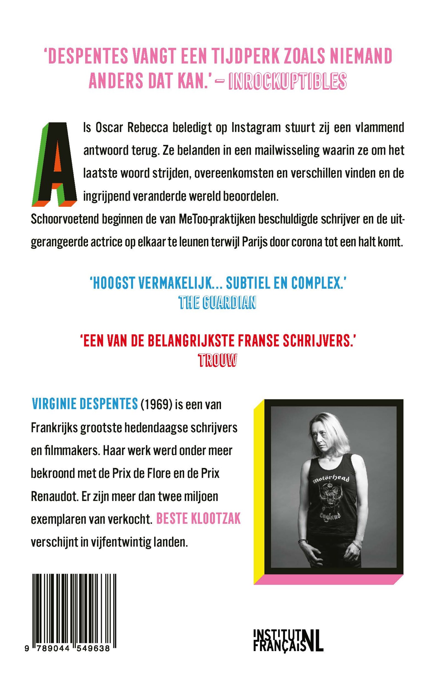 Beste klootzak achterkant
