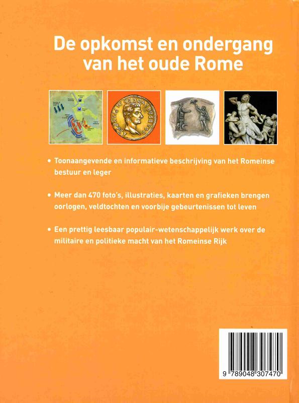 De opkomst en ondergang van het Oude Rome achterkant