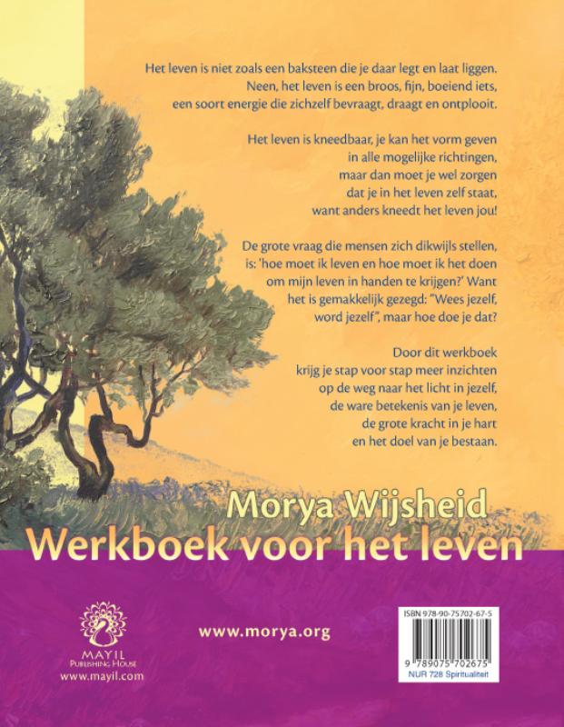 Morya wijsheid werkboek voor het leven achterkant