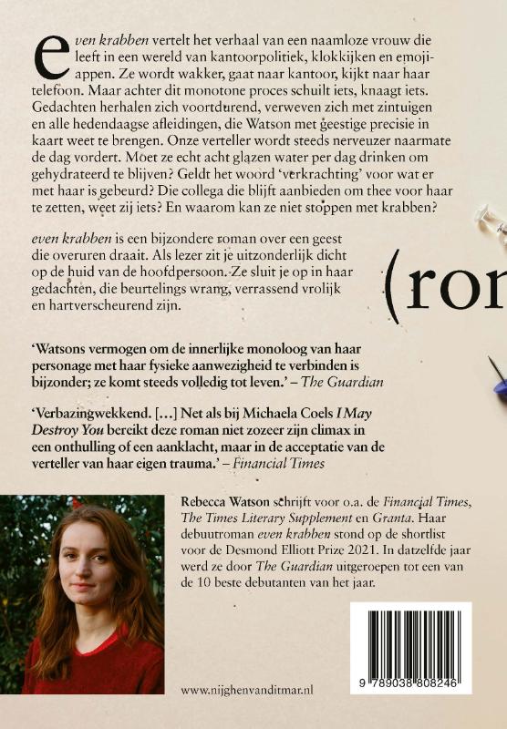 Even krabben Even krabben achterkant