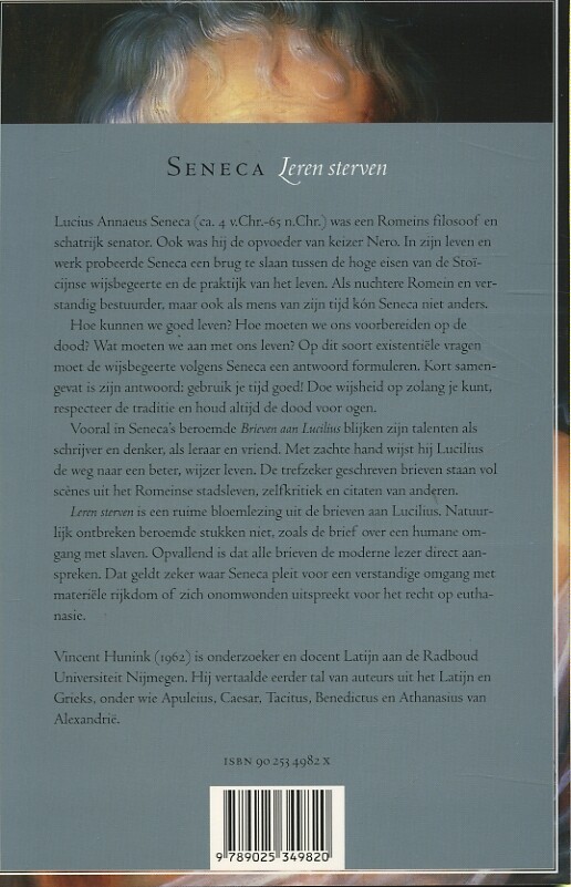 Leren sterven achterkant