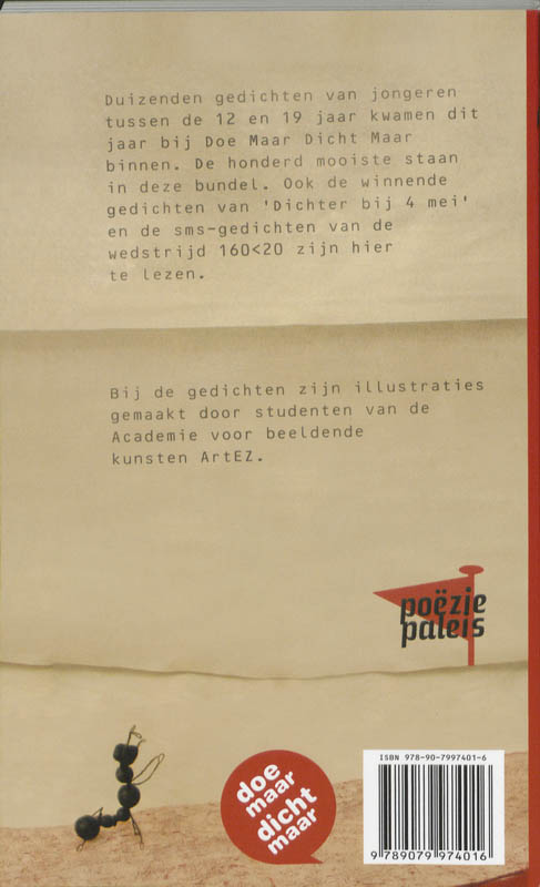 Doe Maar Dicht Maar 2009 achterkant