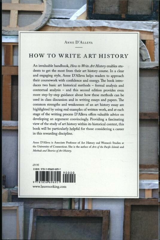 How to Write Art History, 2e achterkant