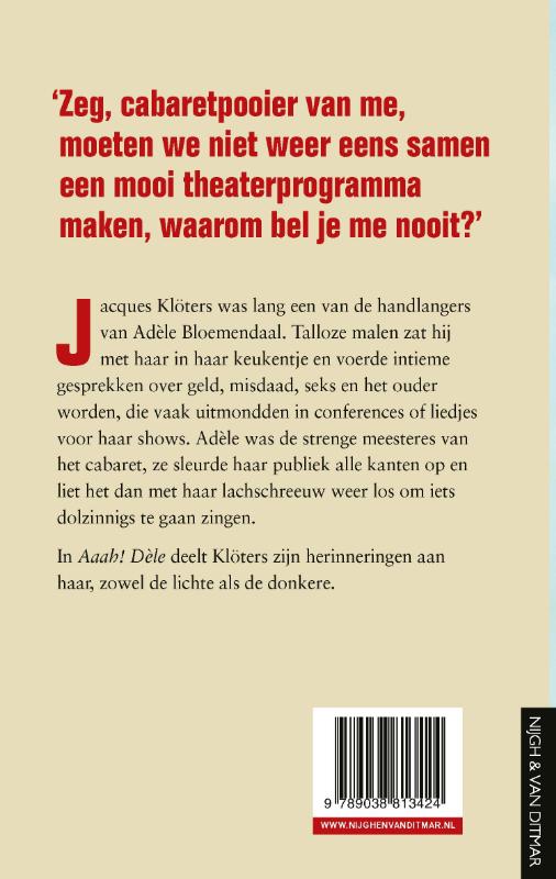Aaah! Dèle achterkant