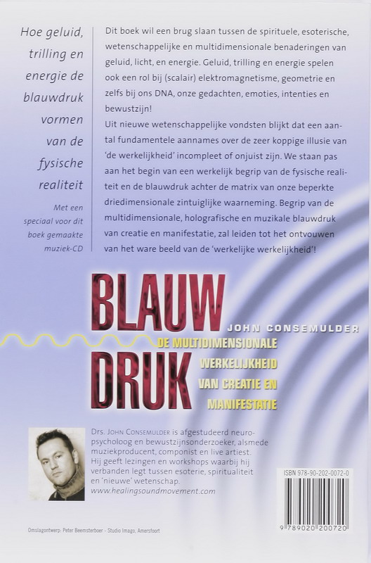 Blauwdruk + CD achterkant