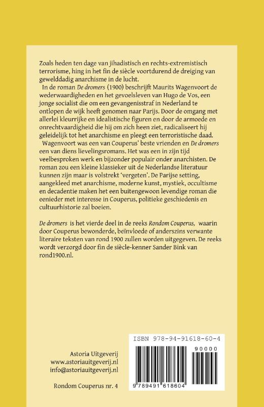 De dromers / Rondom Couperus / 4 achterkant