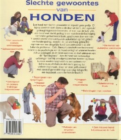 Slechte gewoontes van honden achterkant