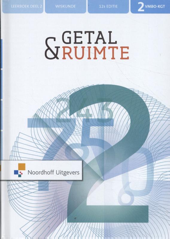 Getal & Ruimte 2 vmbo- kgt leerboek