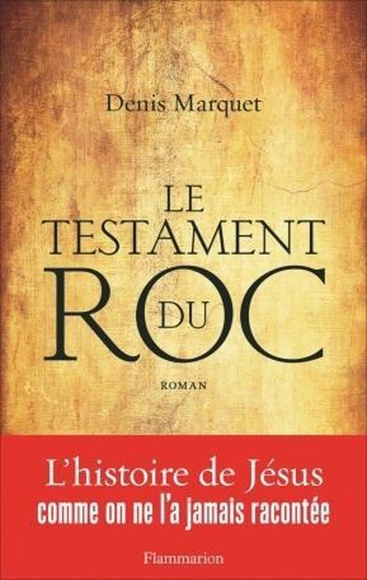 Flammarion Le Testament du Roc boek Literatuur Paperback Frans 544 pagina's