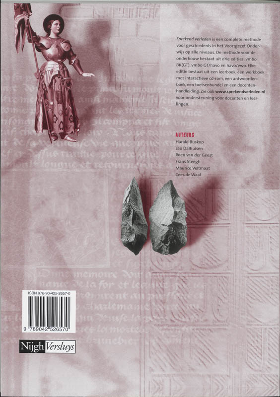 Sprekend Verleden / 1 Havo/Vwo / Deel Werkboek + Cd-Rom Sprekend Verleden / 1 Havo/Vwo / Deel Werkboek + Cd-Rom achterkant