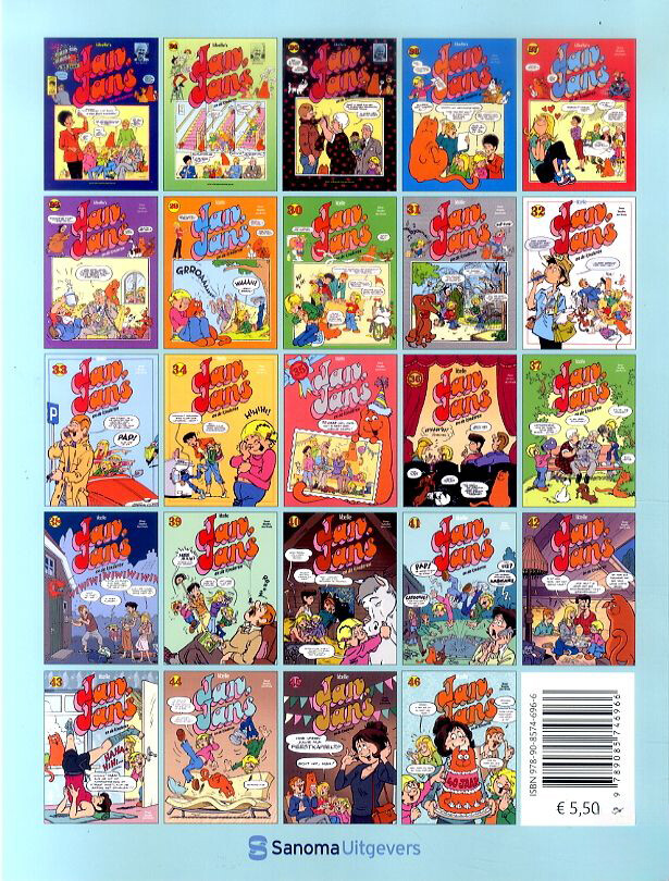 Jan, Jans en de kinderen 46 / Jan, Jans en de kinderen / 46 achterkant