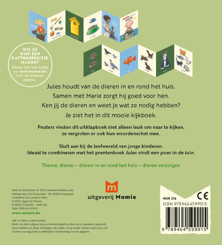 Jules zorgt voor dieren / Jules achterkant