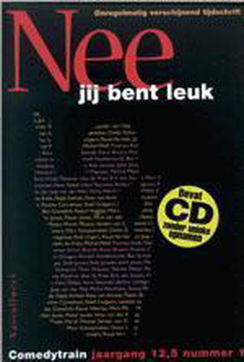 boekenbalie_9789050004732_cover Nee jij bent leuk / Comedytrain / 1
