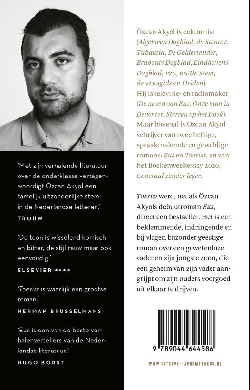 Toerist Toerist achterkant