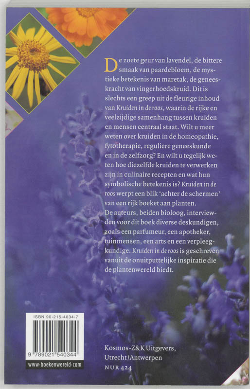 Kruiden in de roos Kruiden in de roos achterkant
