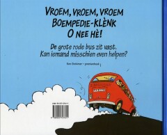 De grote rode bus / Gottmer-prentenboek achterkant