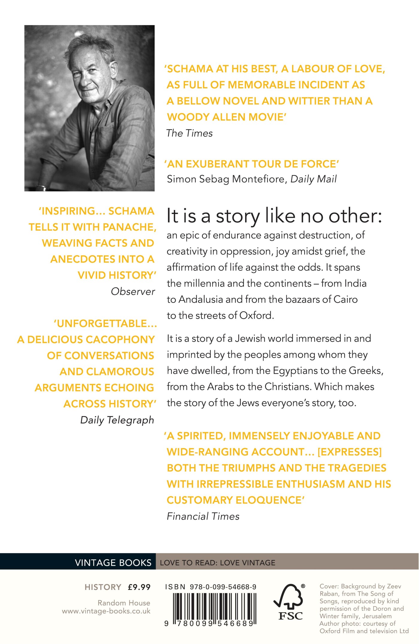 The Story of the Jews achterkant