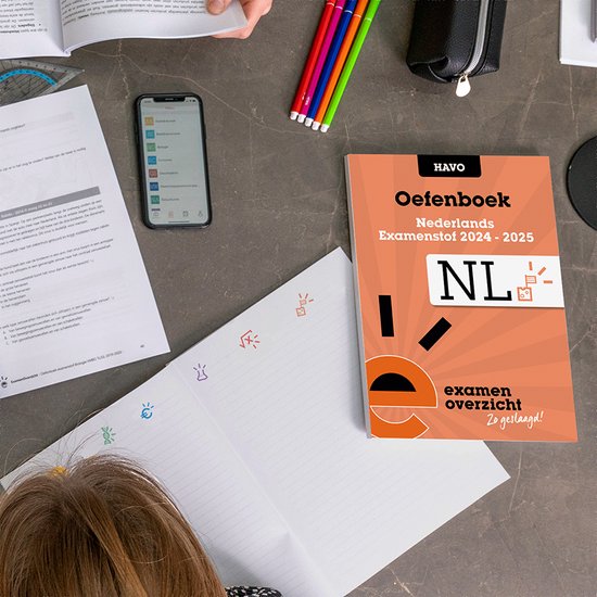 ExamenOverzicht - Oefenboek Nederlands HAVO