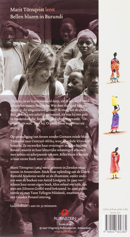 Bellen blazen in Burundi 2 cd's Bellen blazen in Burundi 2 cd's achterkant