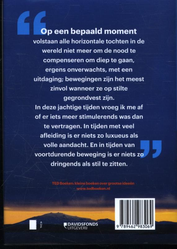 De kunst van stilte / TED-boeken / 6 achterkant