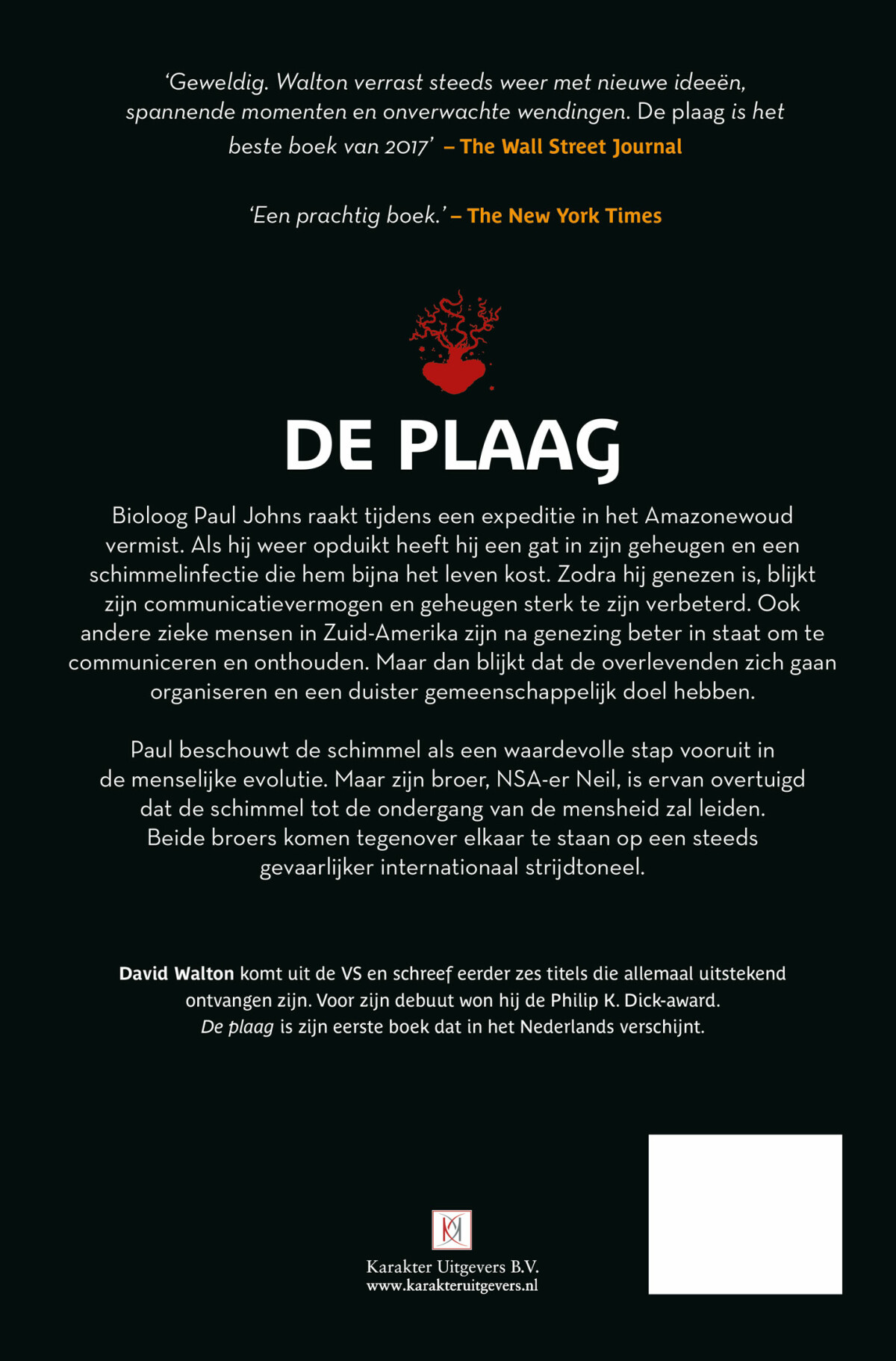 De plaag achterkant