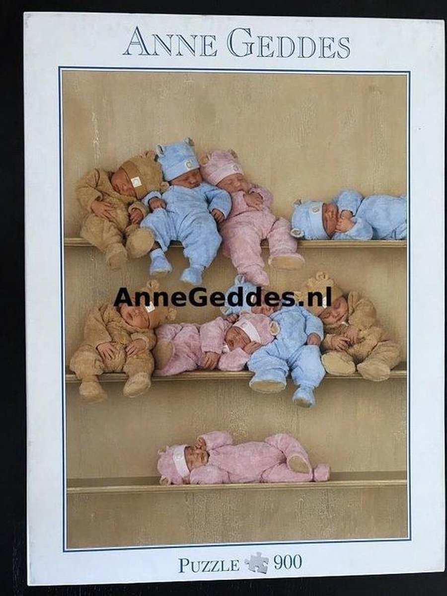 Anne Geddes - Puzzel - 900 stukjes - puzzle - bloemenkinderen - vrolijke bloemen met kinderen - baby's