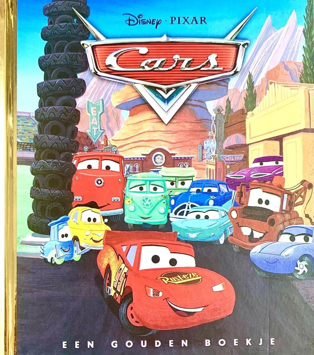 boekenbalie_9789047616443_cover Disney Cars - Luxe Gouden Boekje