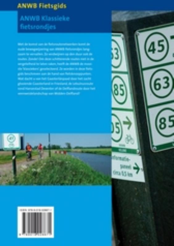 Klassieke fietsrondjes / 1 / ANWB fietsgids achterkant