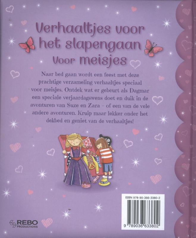 Verhaaltjes voor het slapengaan voor meisjes Verhaaltjes voor het slapengaan voor meisjes achterkant