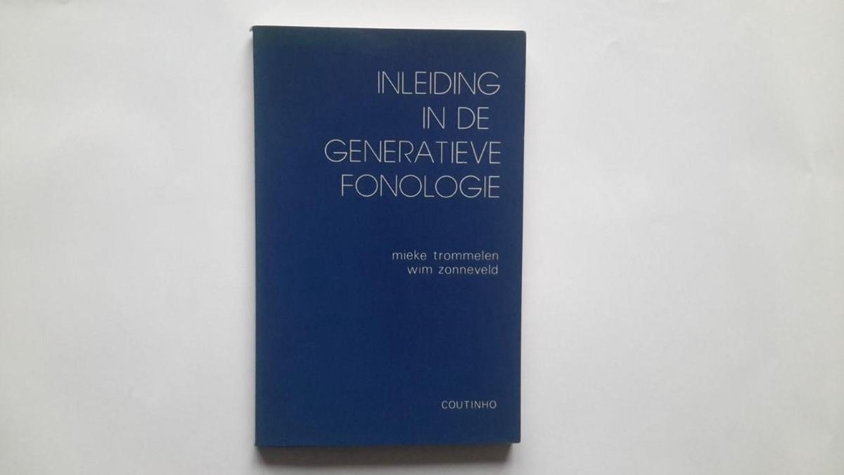 Inleiding generatieve fonologie