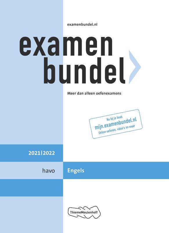 Examenbundel / Havo Engels 2021/2022