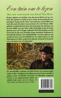 Een tuin om te lezen achterkant