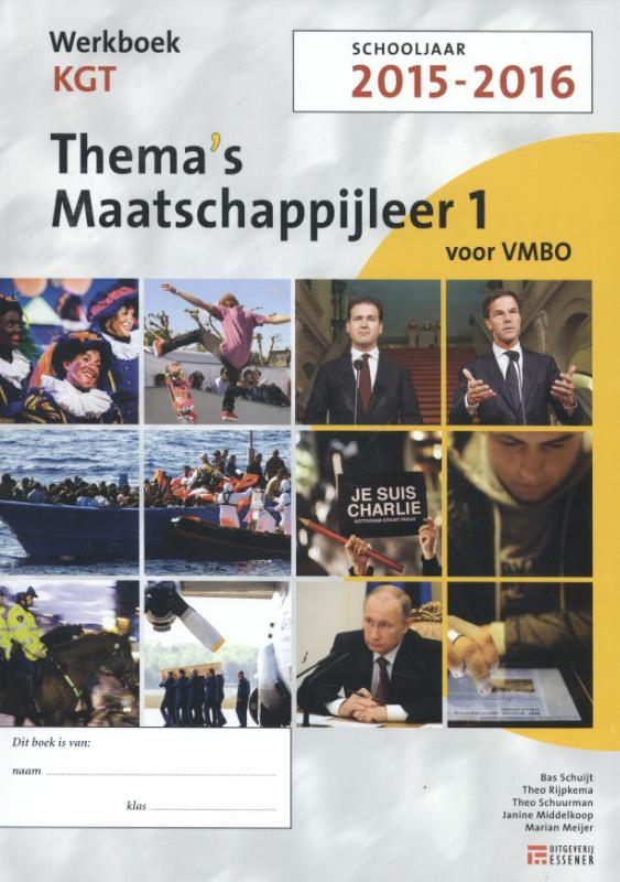 boekenbalie_9789086741779_cover Thema's maatschappijleer 1 voor VMBO kgt-niveau 2015-2016 werkboek