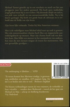 Marionet / Pockethuis achterkant