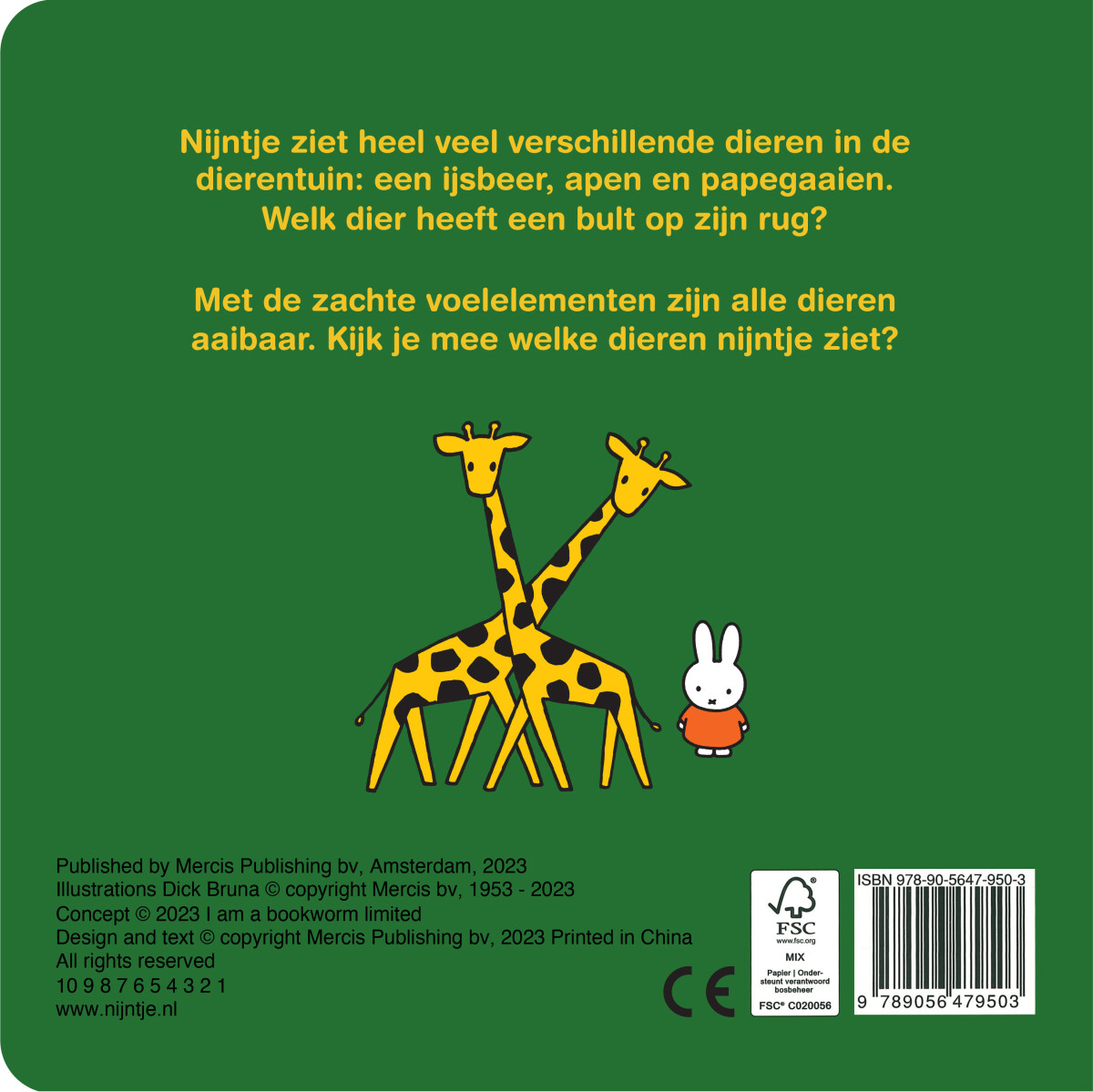 Met nijntje naar de dierentuin achterkant