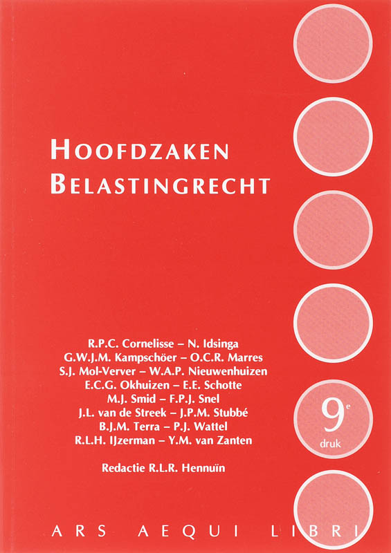 Hoofdzaken belastingrecht