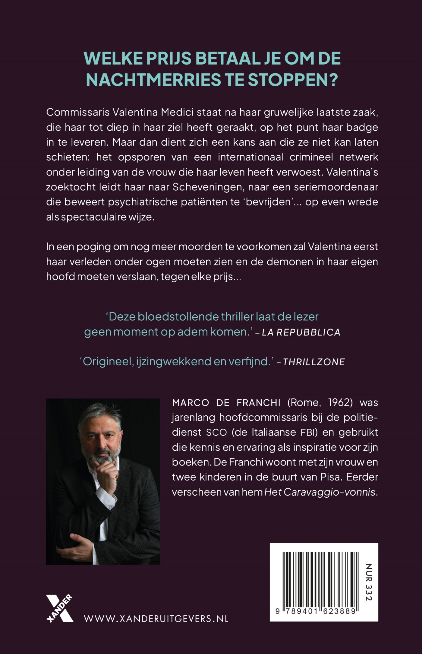 Het meesterbedrog / Valentina Medici / 2 achterkant